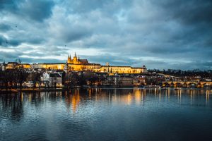 Prague sunset