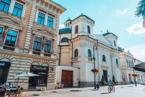 romantic city in Slovakia Kosice